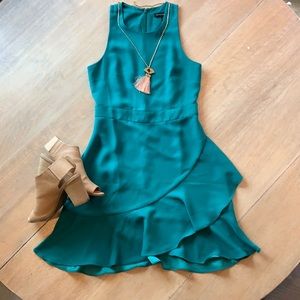Banana Republic Teal cocktail dress size 4